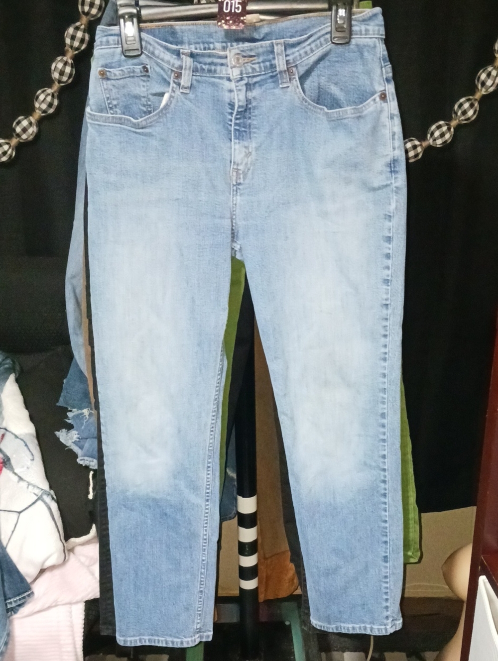 Levi's Light Blue Straight Jeans